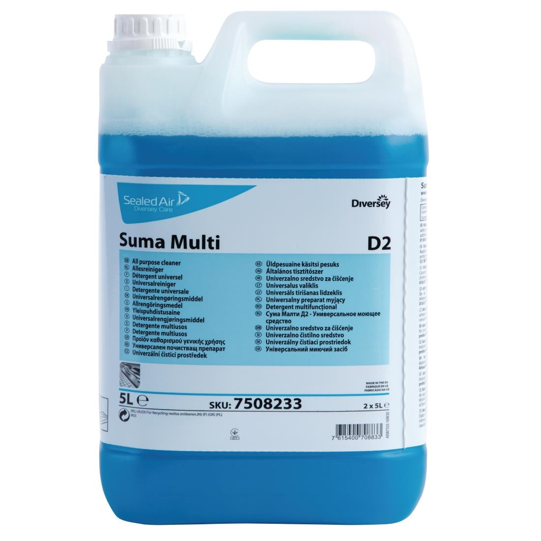 CX845 Suma D2 All-Purpose Cleaner Concentrate 5Ltr JD Catering Equipment Solutions Ltd