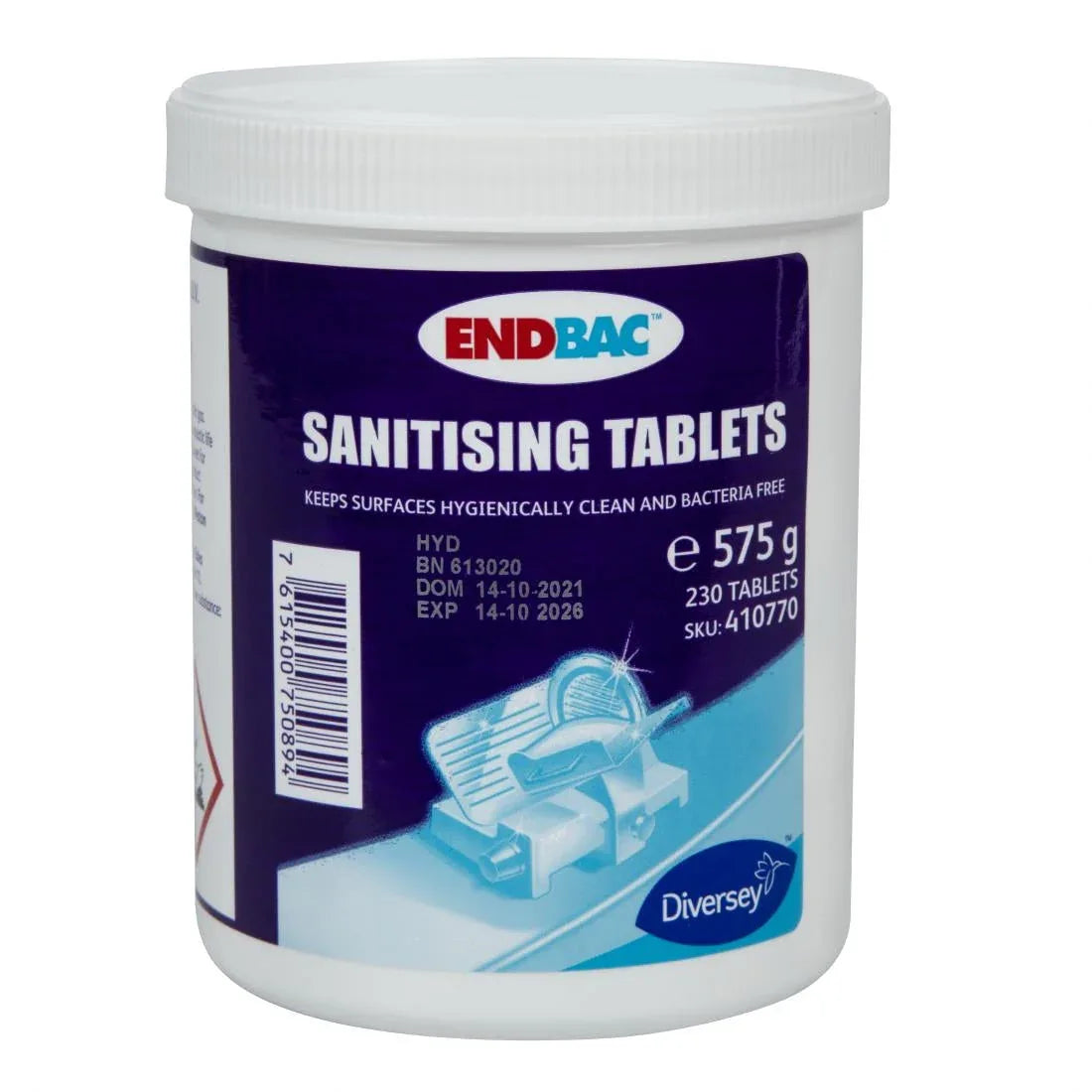 CX847 Endbac Sanitising Tablets (Pack of 230) - JD Catering Equipment Solutions Ltd