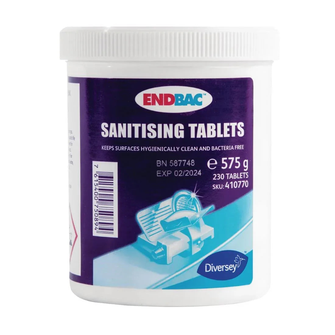 CX847 Endbac Sanitising Tablets (Pack of 230) - JD Catering Equipment Solutions Ltd