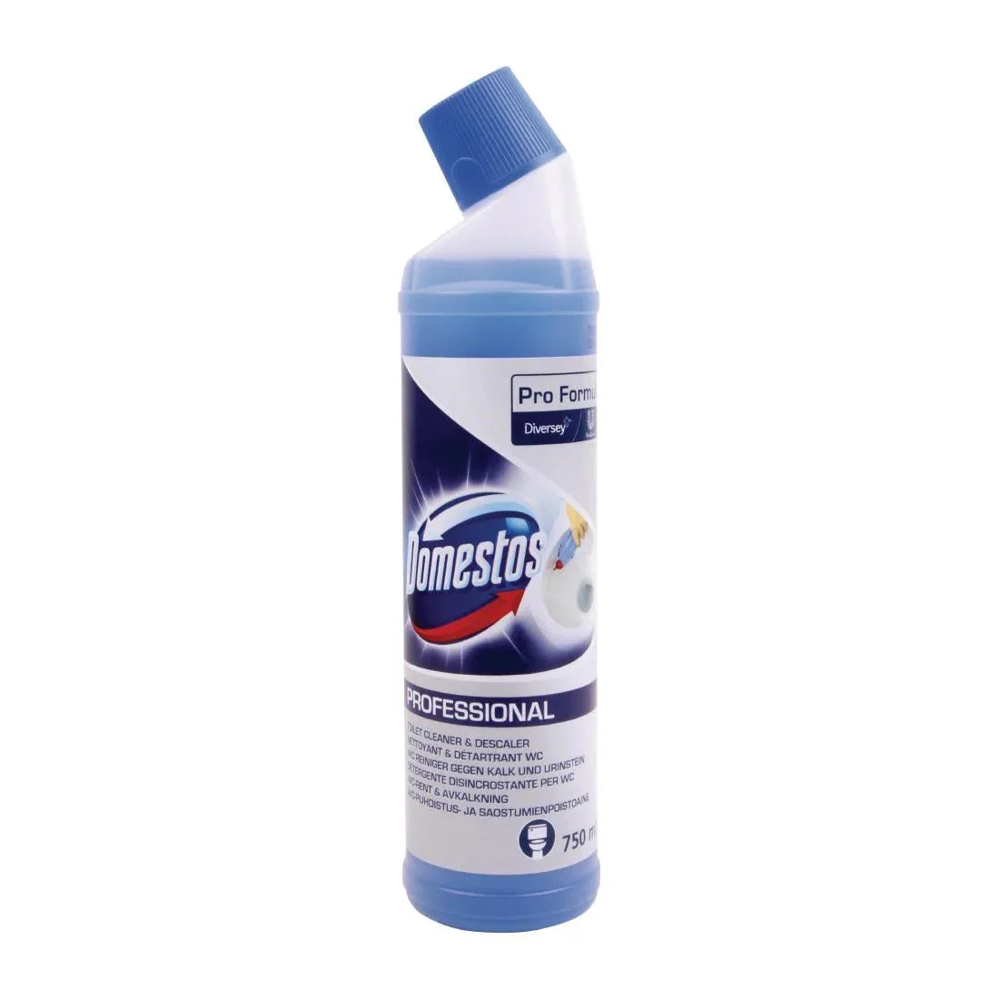 CX851 Domestos Pro Formula Toilet Cleaner and Descaler Ready To Use 750ml - JD Catering Equipment Solutions Ltd