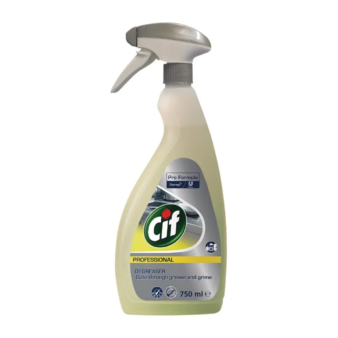 CX856 Cif Pro Formula Power Kitchen Degreaser Ready To Use 750ml - JD Catering Equipment Solutions Ltd