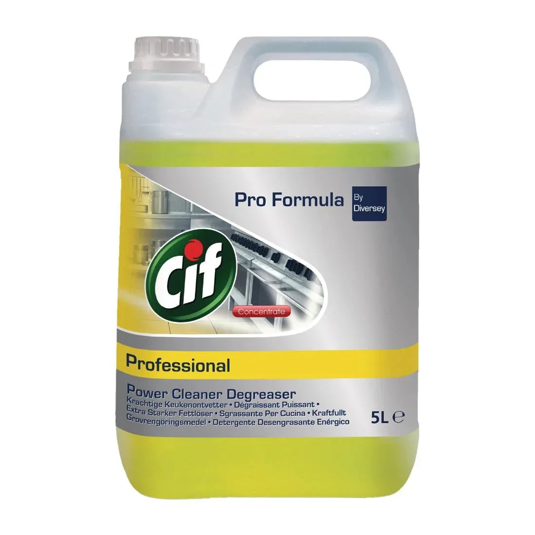 CX857 Cif Pro Formula Power Kitchen Degreaser Concentrate 5Ltr - JD Catering Equipment Solutions Ltd