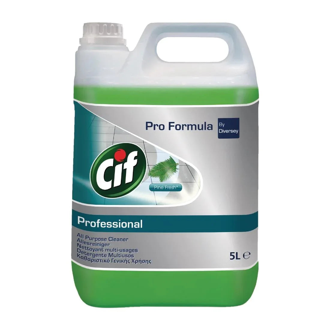 CX864 Cif Pro Formula Pine Fresh All-Purpose Cleaner Concentrate 5Ltr - JD Catering Equipment Solutions Ltd
