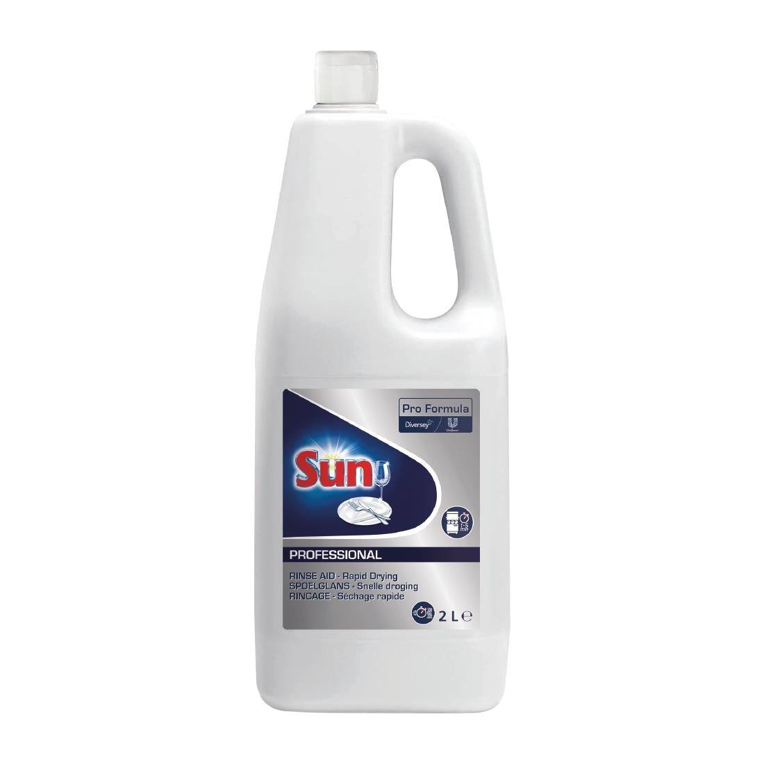 CX866 Sun Pro Formula Dishwasher Rinse Aid Concentrate 2Ltr JD Catering Equipment Solutions Ltd