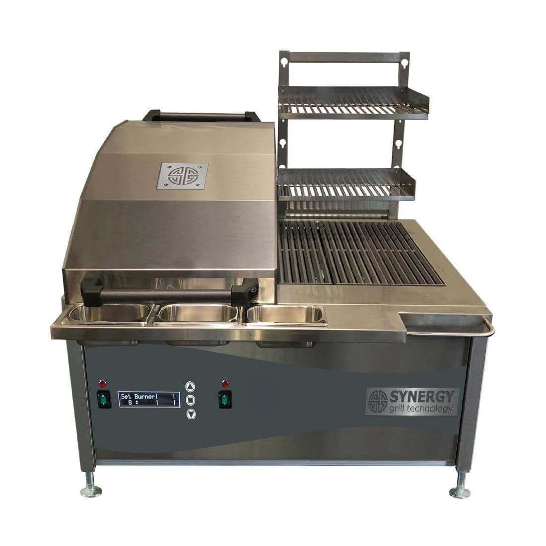 CX881 Synergy Grill Gas Chargrill Oven with Single Lid CGO900DUAL JD Catering Equipment Solutions Ltd