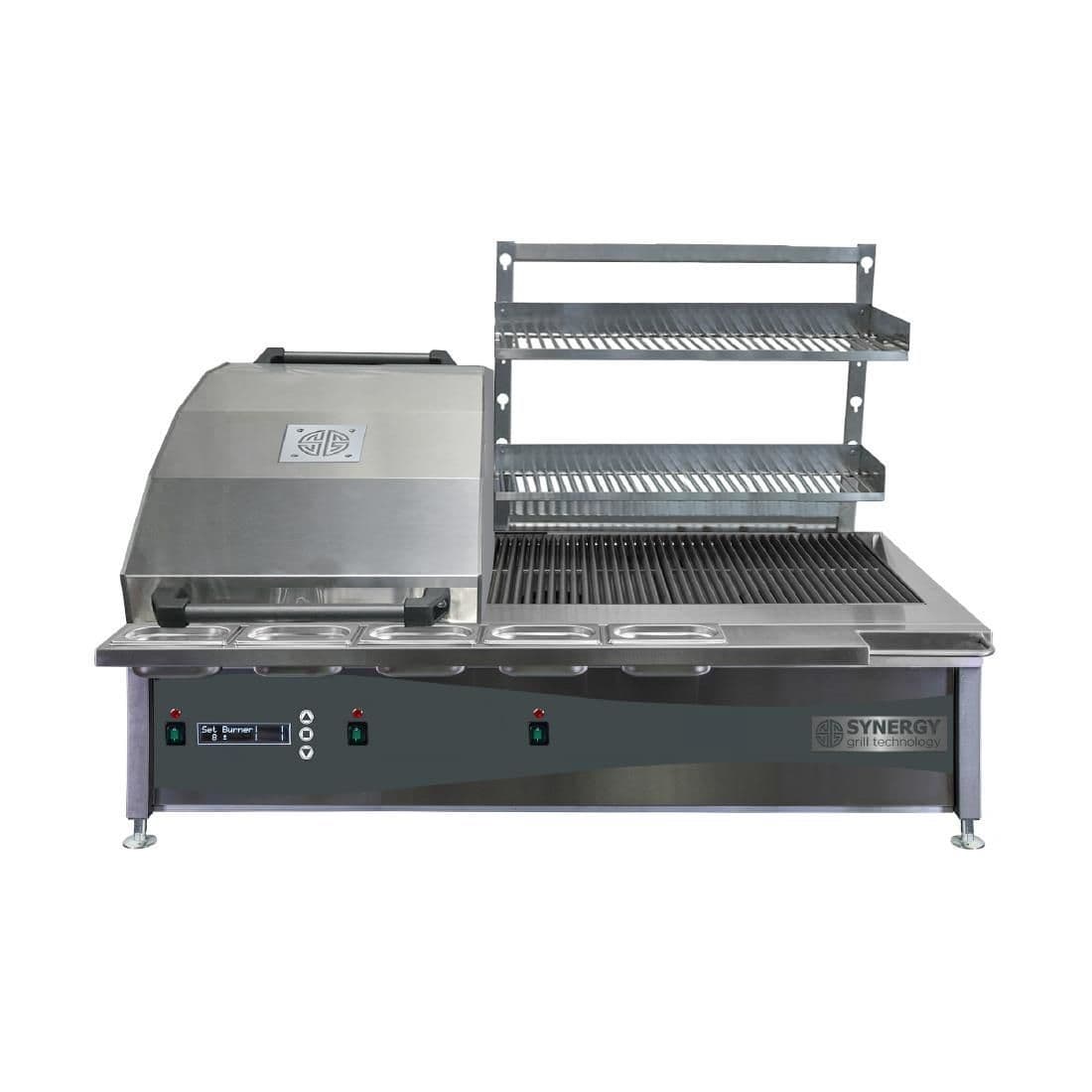 CX882 Synergy Grill Gas Chargrill Oven with Single Lid CGO1300DUAL JD Catering Equipment Solutions Ltd