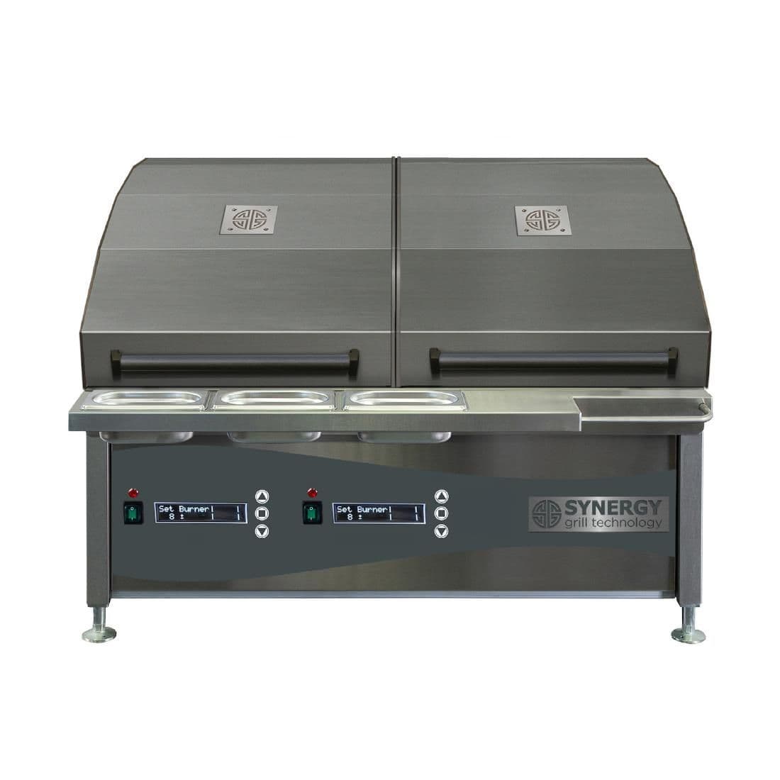 CX885 Synergy Grill Gas Chargrill Oven with Twin Lids CGO900 JD Catering Equipment Solutions Ltd
