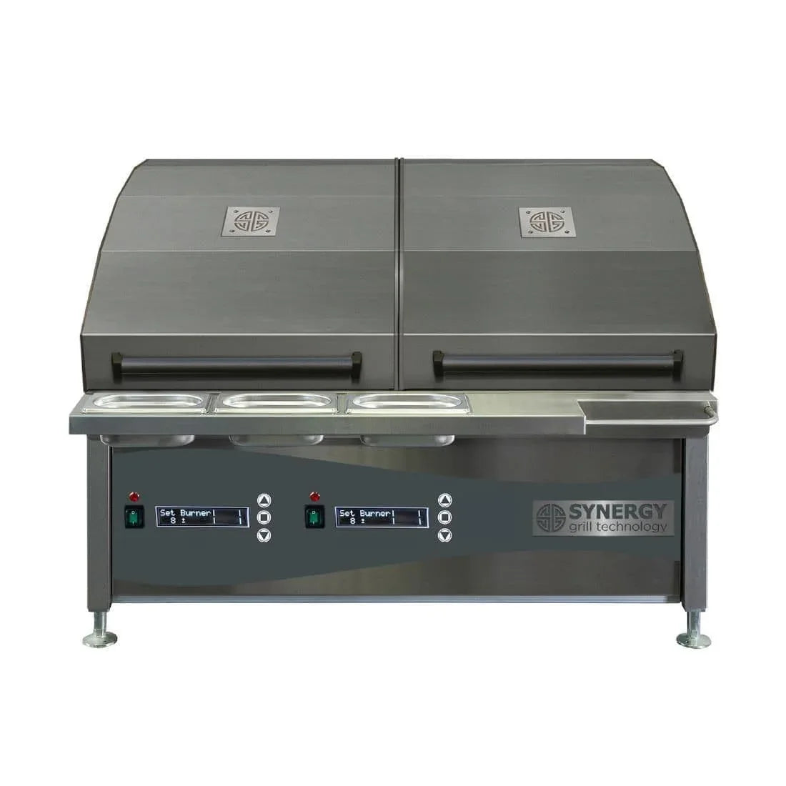 CX888 Synergy Grill Electric Chargrill Oven with Twin Lids CGO900DUALE - JD Catering Equipment Solutions Ltd