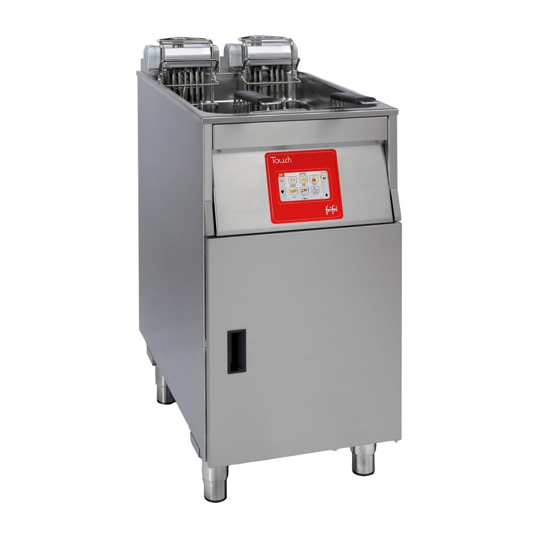 CX896 FriFri Touch 412 Electric Free Standing Single Tank Filtration Fryer TL412M31G0 JD Catering Equipment Solutions Ltd