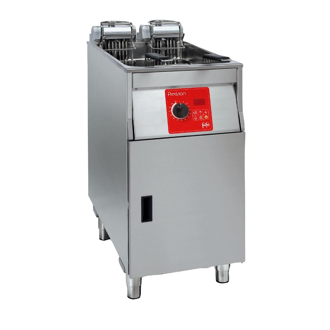 CX901 FriFri Precision 412 Electric Free Standing Single Tank Filtration Fryer PL412M31G0 JD Catering Equipment Solutions Ltd