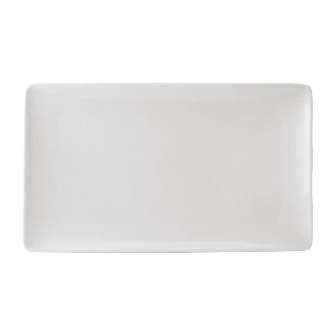 CY462 Utopia Pure White Rectangular Plates 210 x 350mm (Pack of 6) - JD Catering Equipment Solutions Ltd
