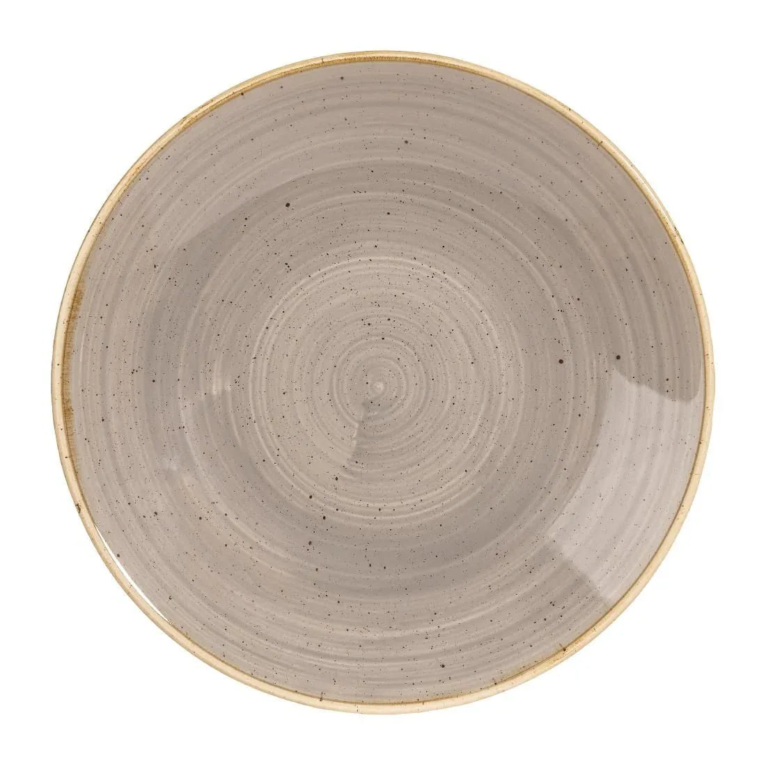 CY825 Churchill Stonecast Deep Coupe Plates Grey 281mm (Pack of 12) - JD Catering Equipment Solutions Ltd