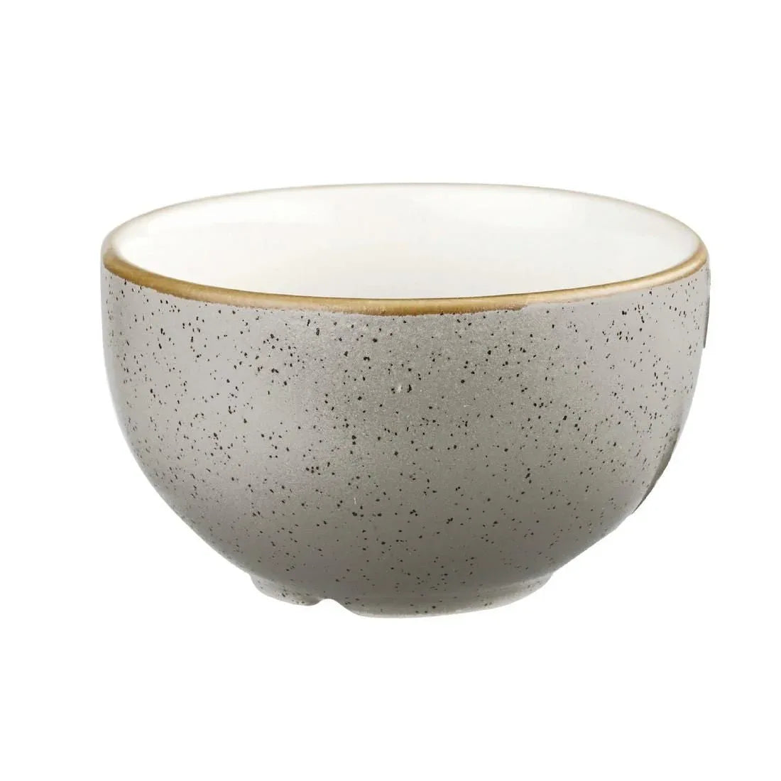 CY962 Churchill Stonecast Sugar Bowl Grey 277ml (Pack of 12) - JD Catering Equipment Solutions Ltd