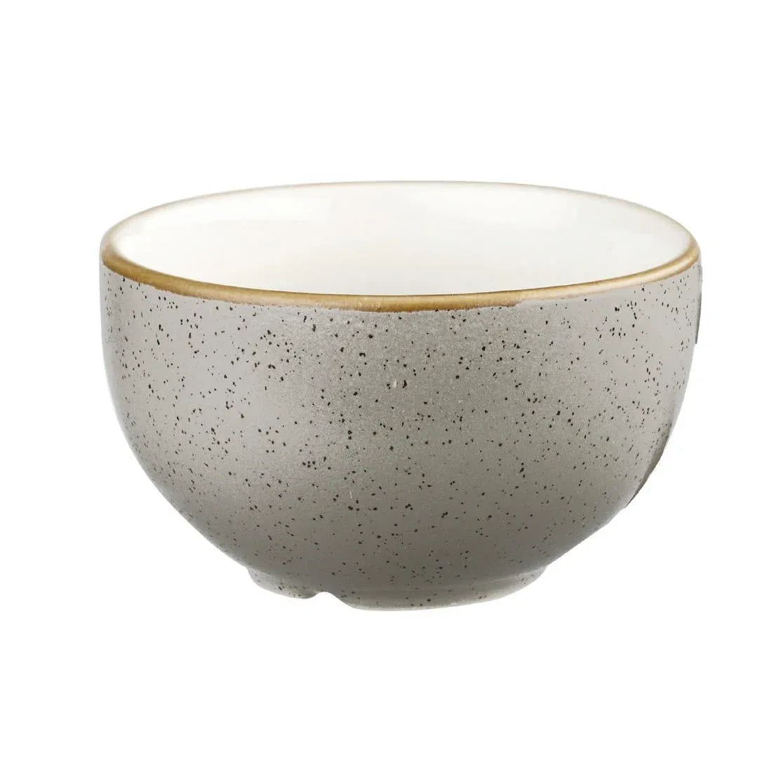 CY962 Churchill Stonecast Sugar Bowl Grey 277ml (Pack of 12) - JD Catering Equipment Solutions Ltd