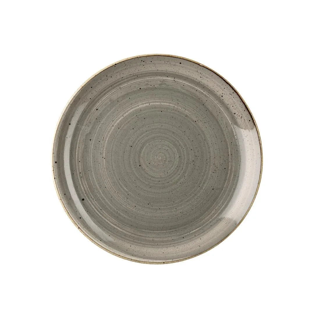 CY965 Churchill Stonecast Coupe Plate Grey 288mm (Pack of 12) - JD Catering Equipment Solutions Ltd