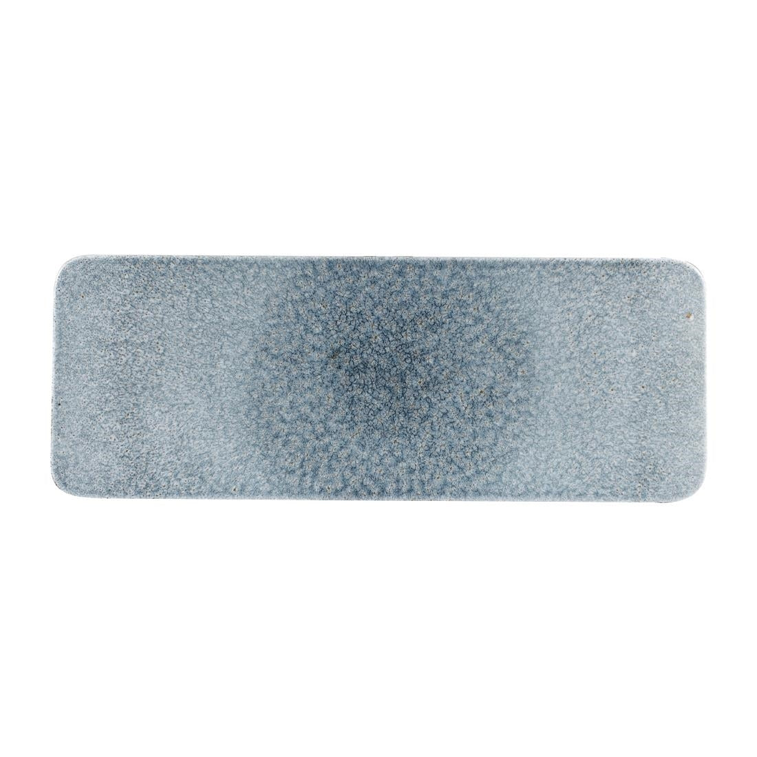 CY989 Churchill Raku Rectangular Tiles Topaz Blue 140 x 376mm (Pack of 4) JD Catering Equipment Solutions Ltd