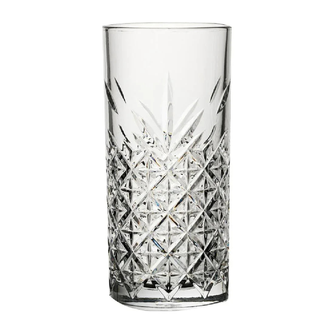 CZ038 Utopia Timeless Vintage Long Drink Glasses 370ml (Pack of 12) - JD Catering Equipment Solutions Ltd