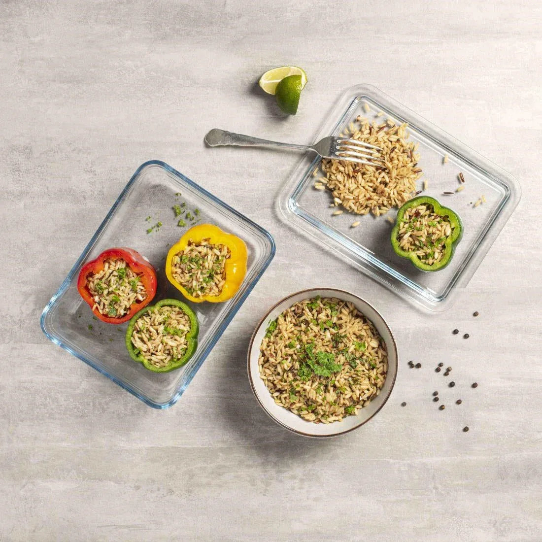 CZ082 Pyrex Pure Glass Food Storage Container 2.7Ltr - JD Catering Equipment Solutions Ltd