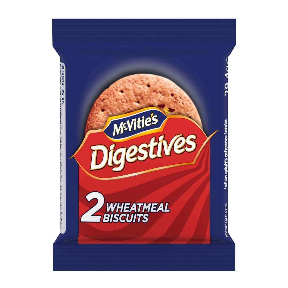 CZ290 McVitie's Digestives Twin Biscuit Packs (Pack of 24 x 2 Biscuits) JD Catering Equipment Solutions Ltd