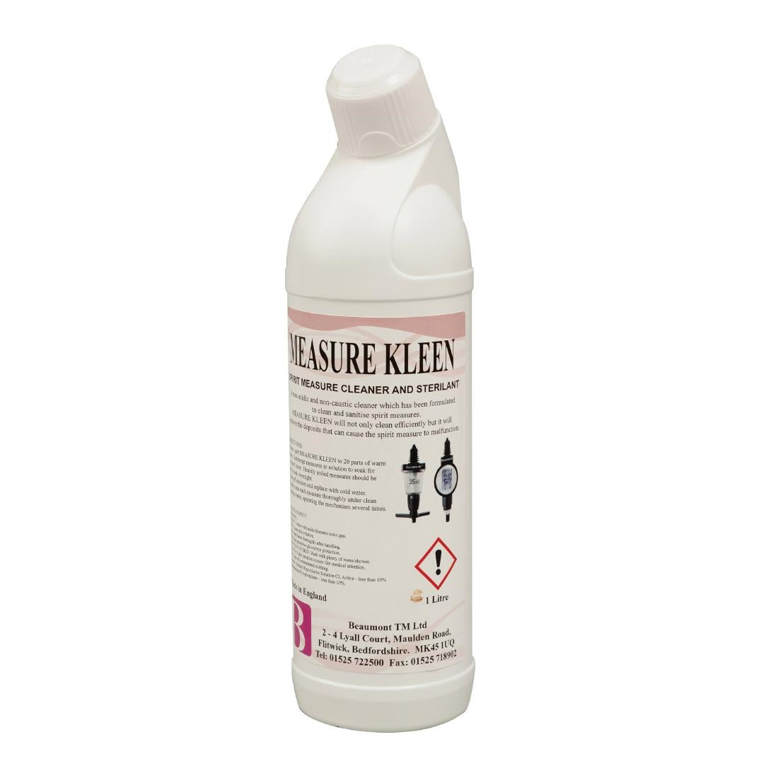 CZ300 Beaumont Liquid Measure Cleaner 1Ltr (Pack of 6) JD Catering Equipment Solutions Ltd