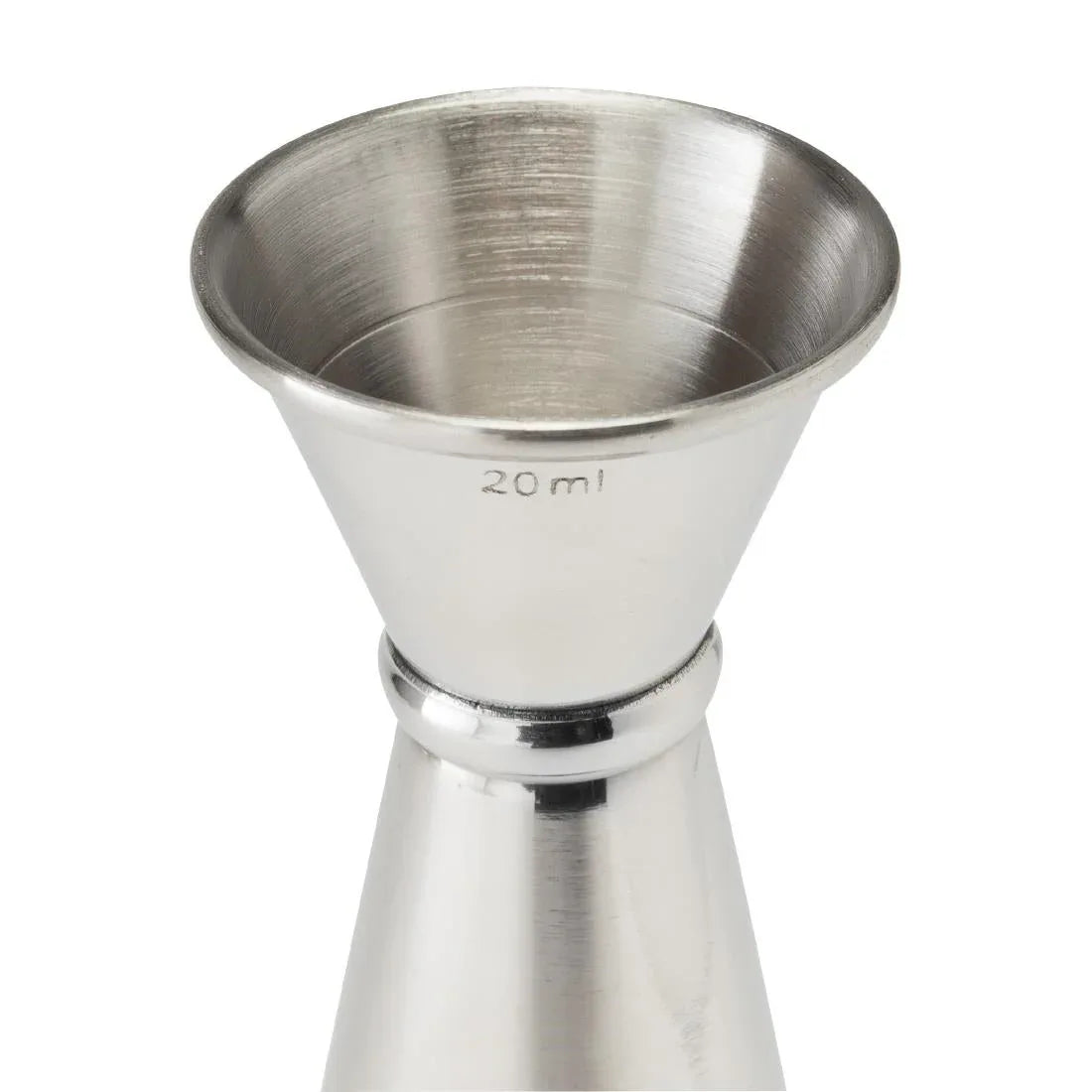 CZ350 Beaumont Stainless Steel Banded Jigger Measure 20ml/40ml JD Catering Equipment Solutions Ltd