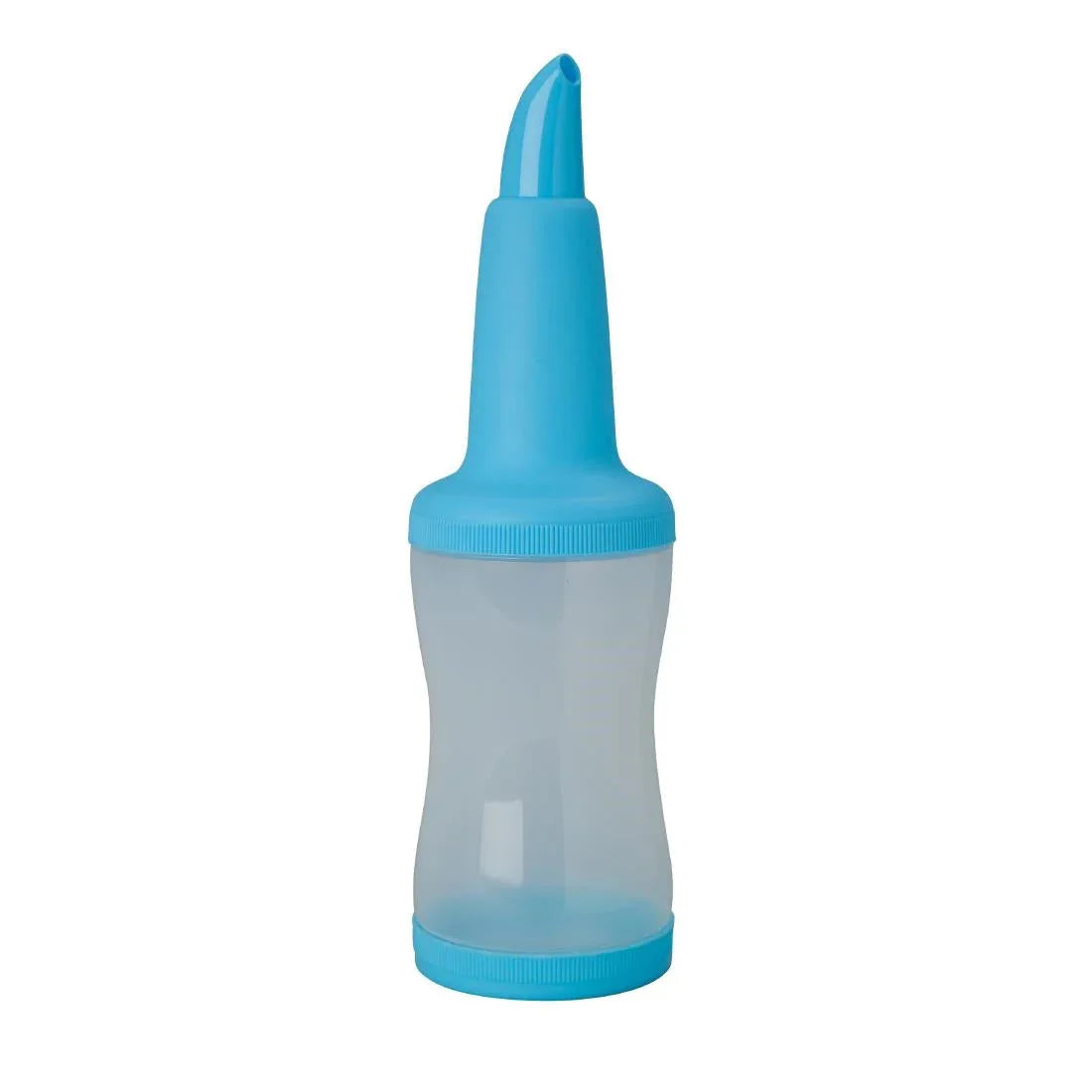 CZ373 Beaumont Freepour TM Bottle Blue 1Ltr - JD Catering Equipment Solutions Ltd