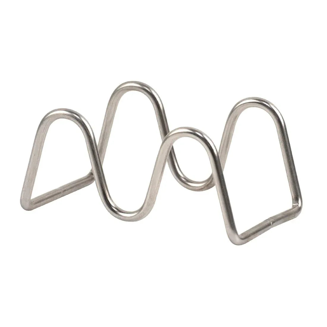 CZ647 Beaumont Stainless Steel Wire 1-2 Taco Holder - JD Catering Equipment Solutions Ltd