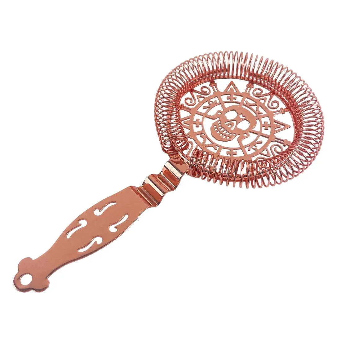 CZ661 Beaumont Copper Plated Skull Throwing Strainer - JD Catering Equipment Solutions Ltd