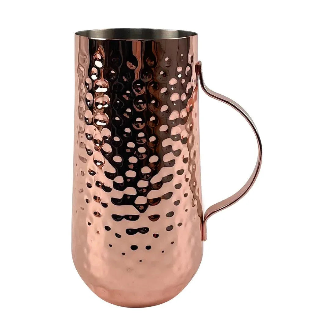 CZ665 Beaumont Copper-Plated Tall Hammered Mug 450ml - JD Catering Equipment Solutions Ltd