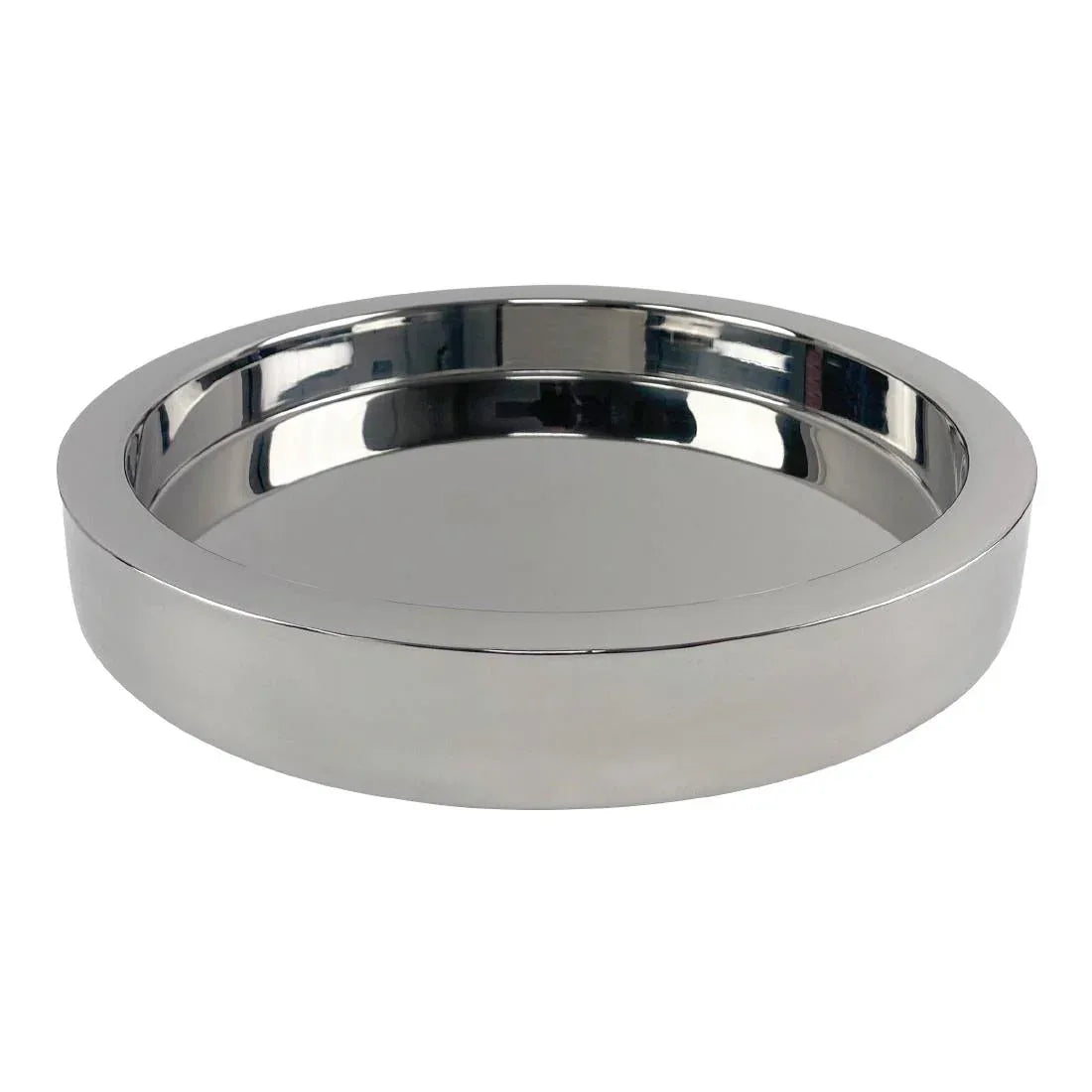 CZ674 Beaumont Mirrored Double Walled Waiters Tray 355mm - JD Catering Equipment Solutions Ltd