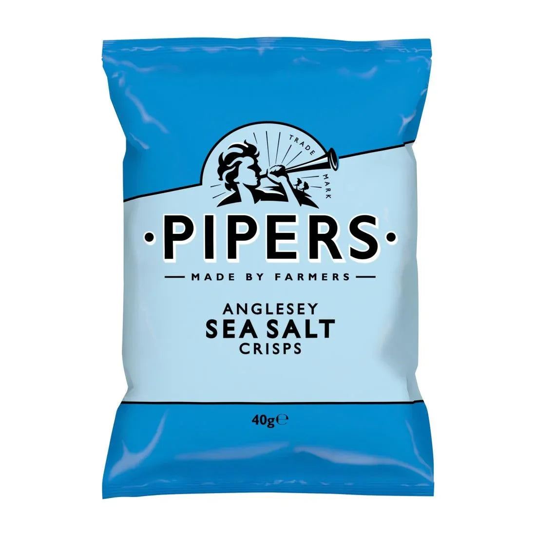 CZ700 Pipers Anglesey Sea Salt 40g (Pack of 24) - JD Catering Equipment Solutions Ltd
