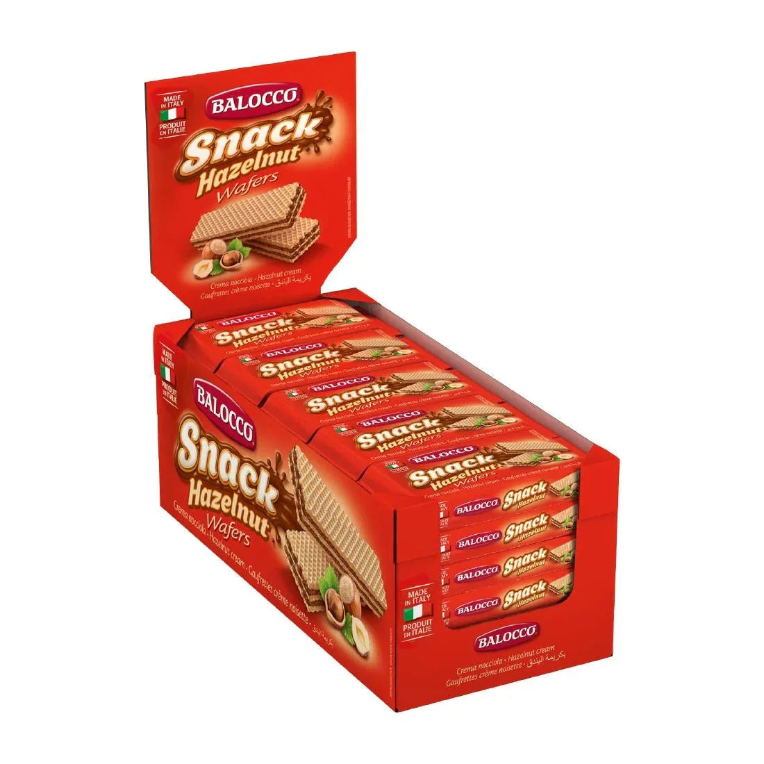 CZ724 Balocco Snack Wafers Hazelnut 30x45g - JD Catering Equipment Solutions Ltd