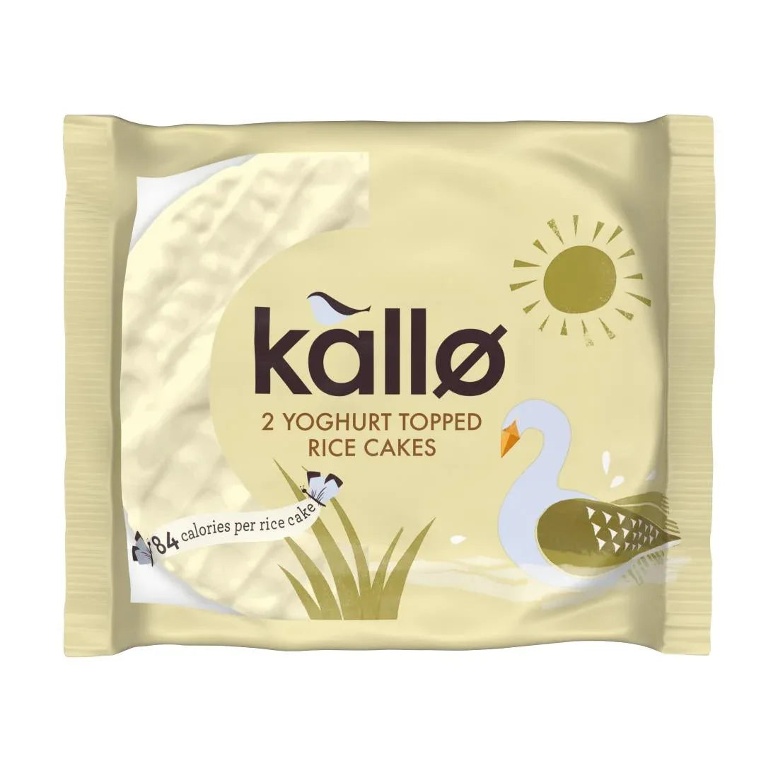 CZ735 Kallo Yoghurt Topped Rice Cakes Portion Pack (Pack 30) JD Catering Equipment Solutions Ltd