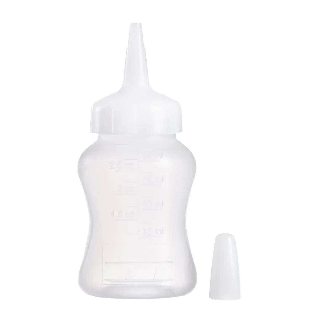 CZ800 Araven Mini Squeeze Sauce Bottle 90ml White - JD Catering Equipment Solutions Ltd