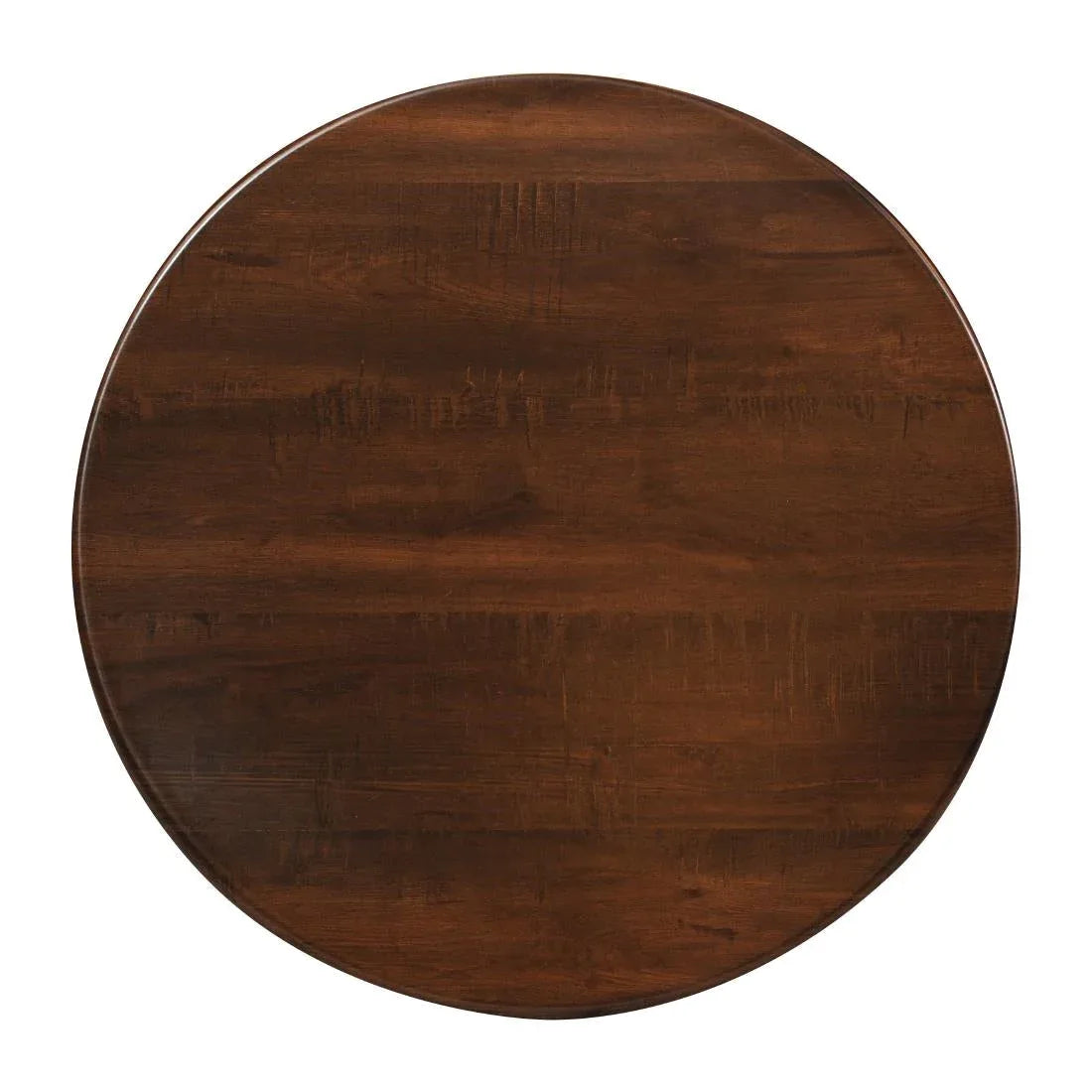 CZ845 Round Laminate Table Top Walnut 600mm - JD Catering Equipment Solutions Ltd