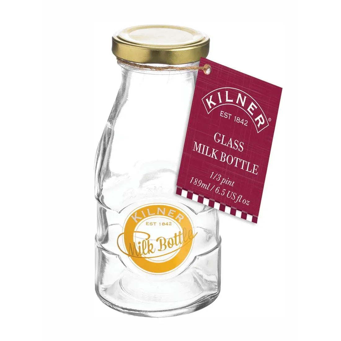 CZ883 Kilner Mini Milk Bottle 189ml - JD Catering Equipment Solutions Ltd