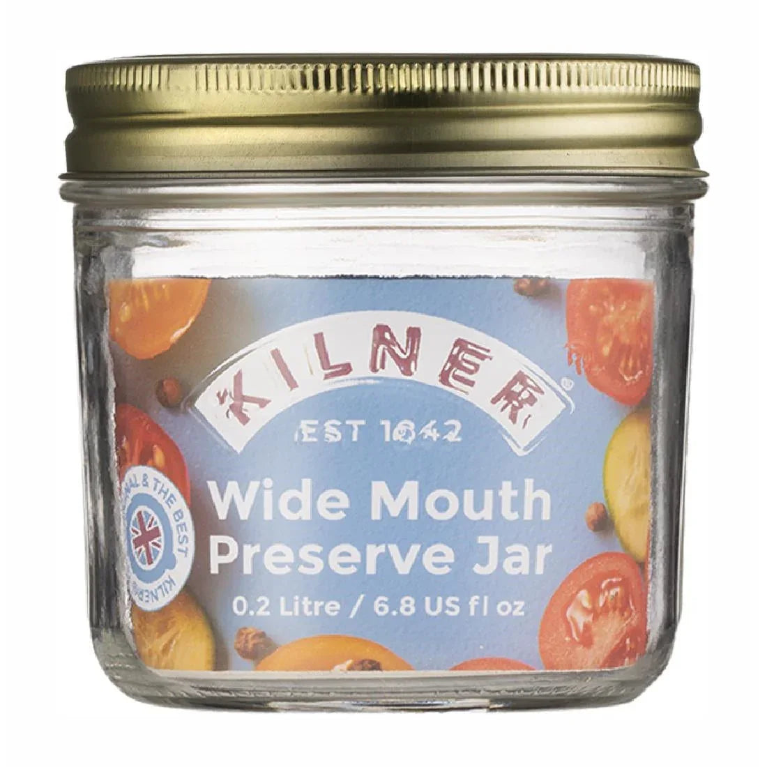 CZ896 Kilner Wide Mouth Preserve Jar 200ml - JD Catering Equipment Solutions Ltd