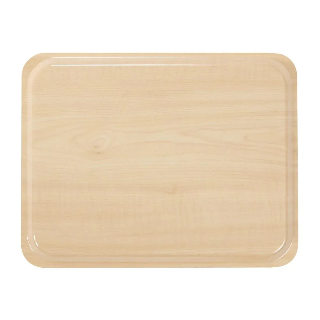 U418 Cambro Capri Laminate Canteen Tray Birch 460mm - JD Catering Equipment Solutions Ltd