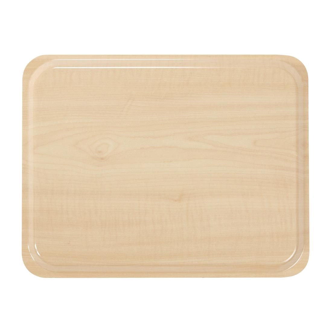 Cambro Capri Laminate Canteen Tray Birch 460mm JD Catering Equipment Solutions Ltd
