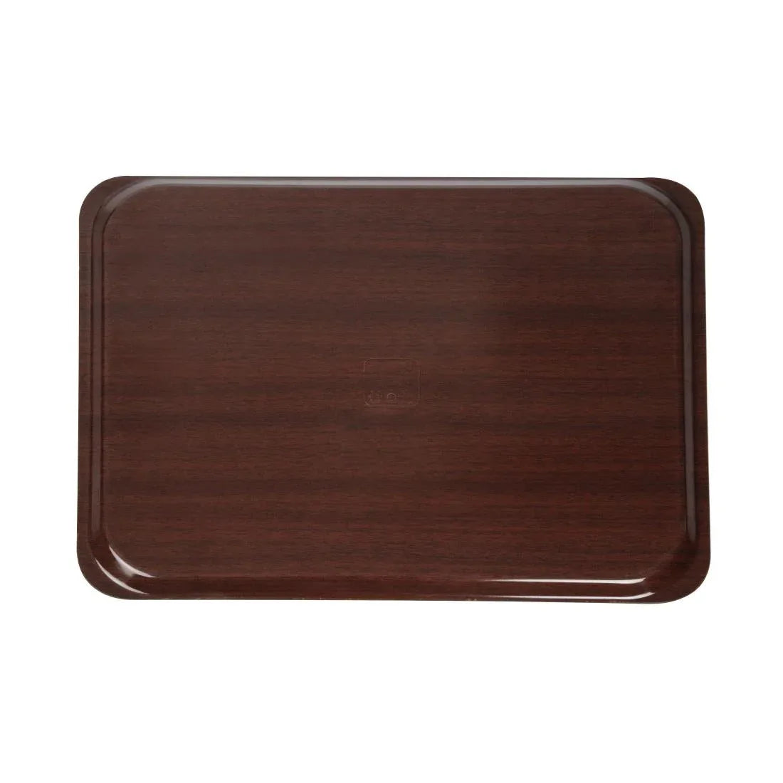 U417 Cambro Capri Laminate Canteen Tray Mahogany 460mm - JD Catering Equipment Solutions Ltd
