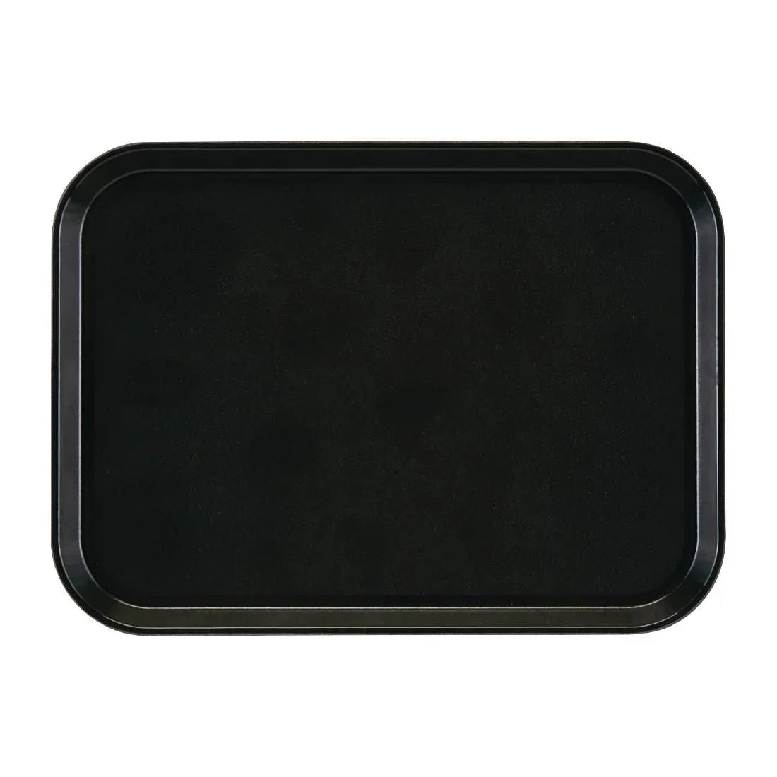 DS516 Cambro EpicTread Fibreglass Rectangular Non-Slip Tray Black 350mm - JD Catering Equipment Solutions Ltd