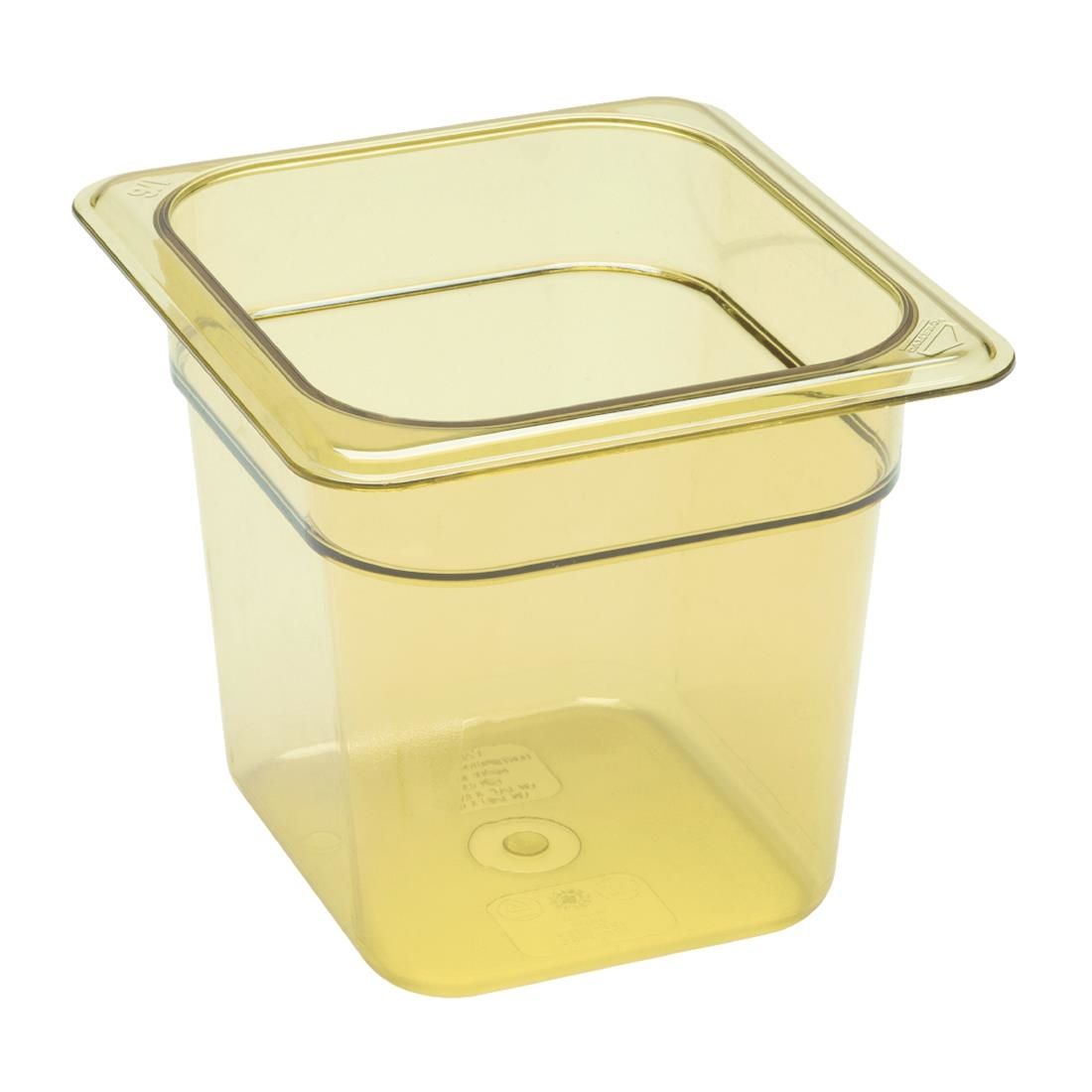 Cambro High Heat 1/6 Gastronorm Food Pan 155mm JD Catering Equipment Solutions Ltd