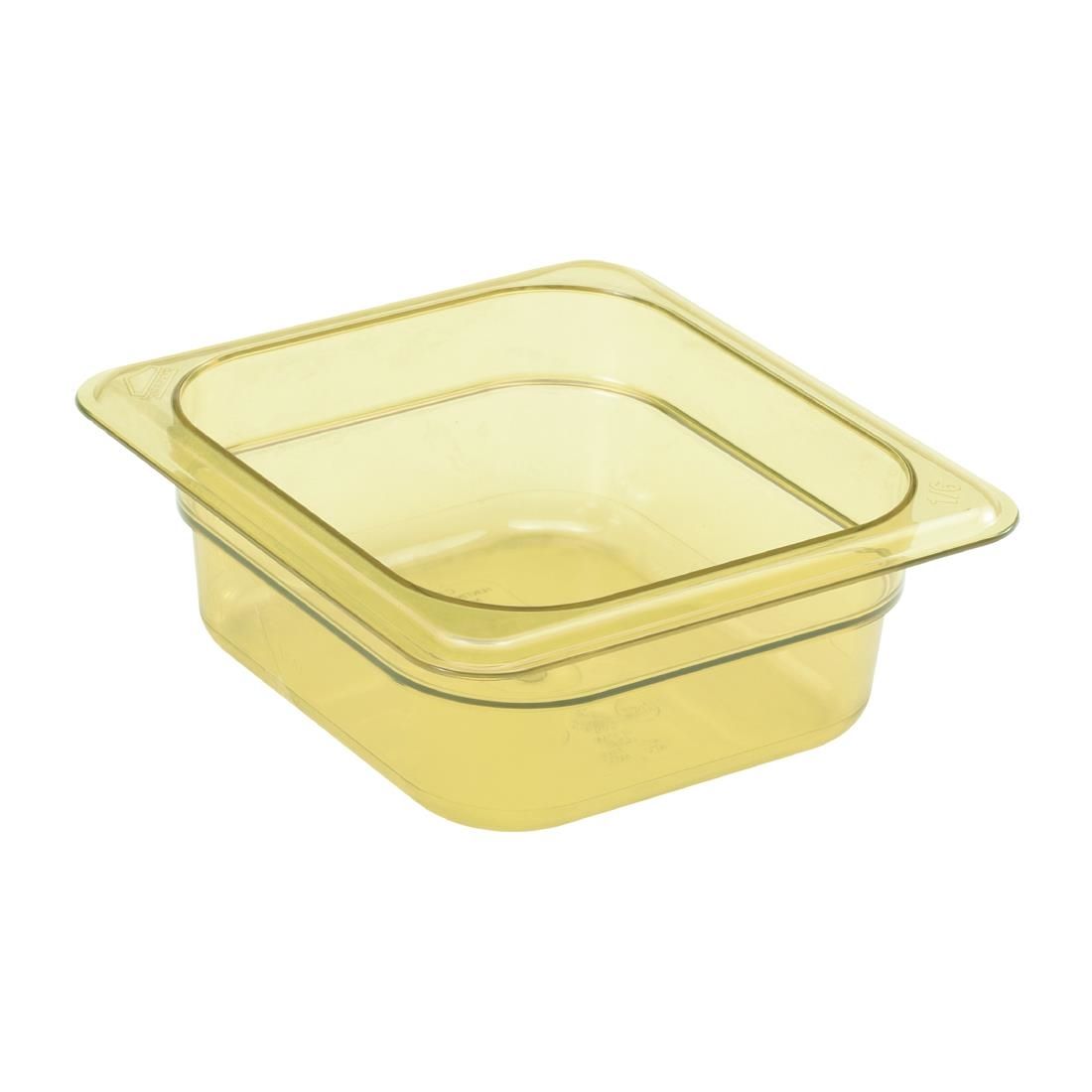 Cambro High Heat 1/6 Gastronorm Food Pan 65mm JD Catering Equipment Solutions Ltd