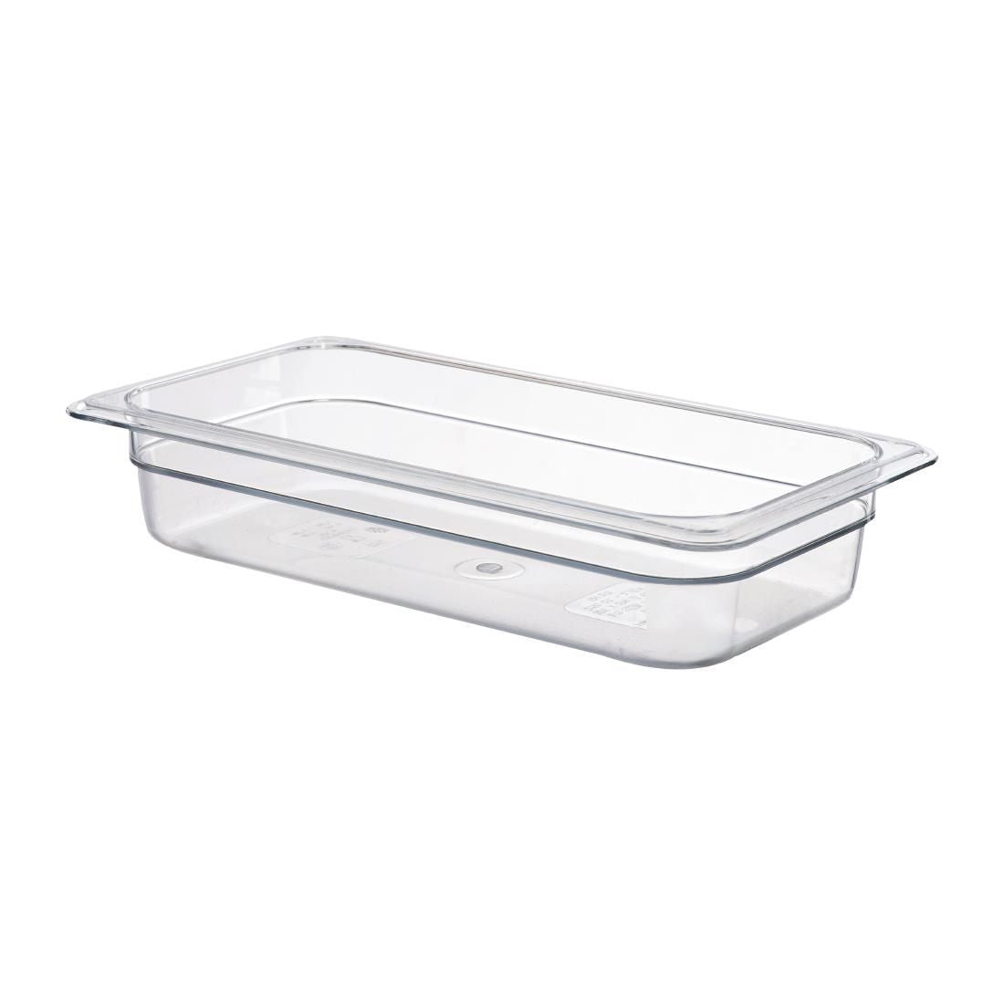 Cambro Polycarbonate 1/3 Gastronorm Pan 65mm DM737 JD Catering Equipment Solutions Ltd