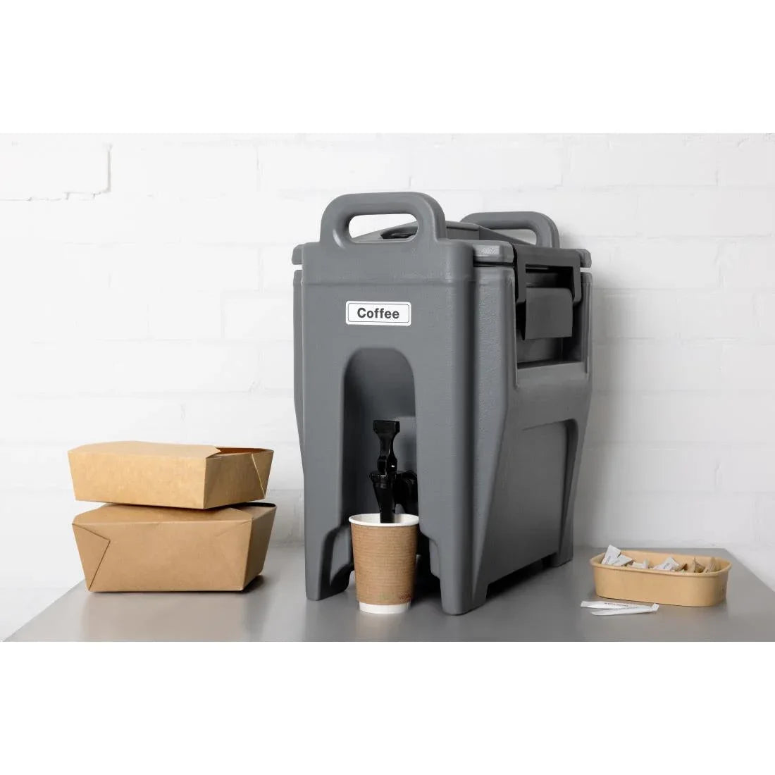 T434 Cambro Ultra Camtainer Insulated Beverage Dispenser 10.4Ltr - JD Catering Equipment Solutions Ltd
