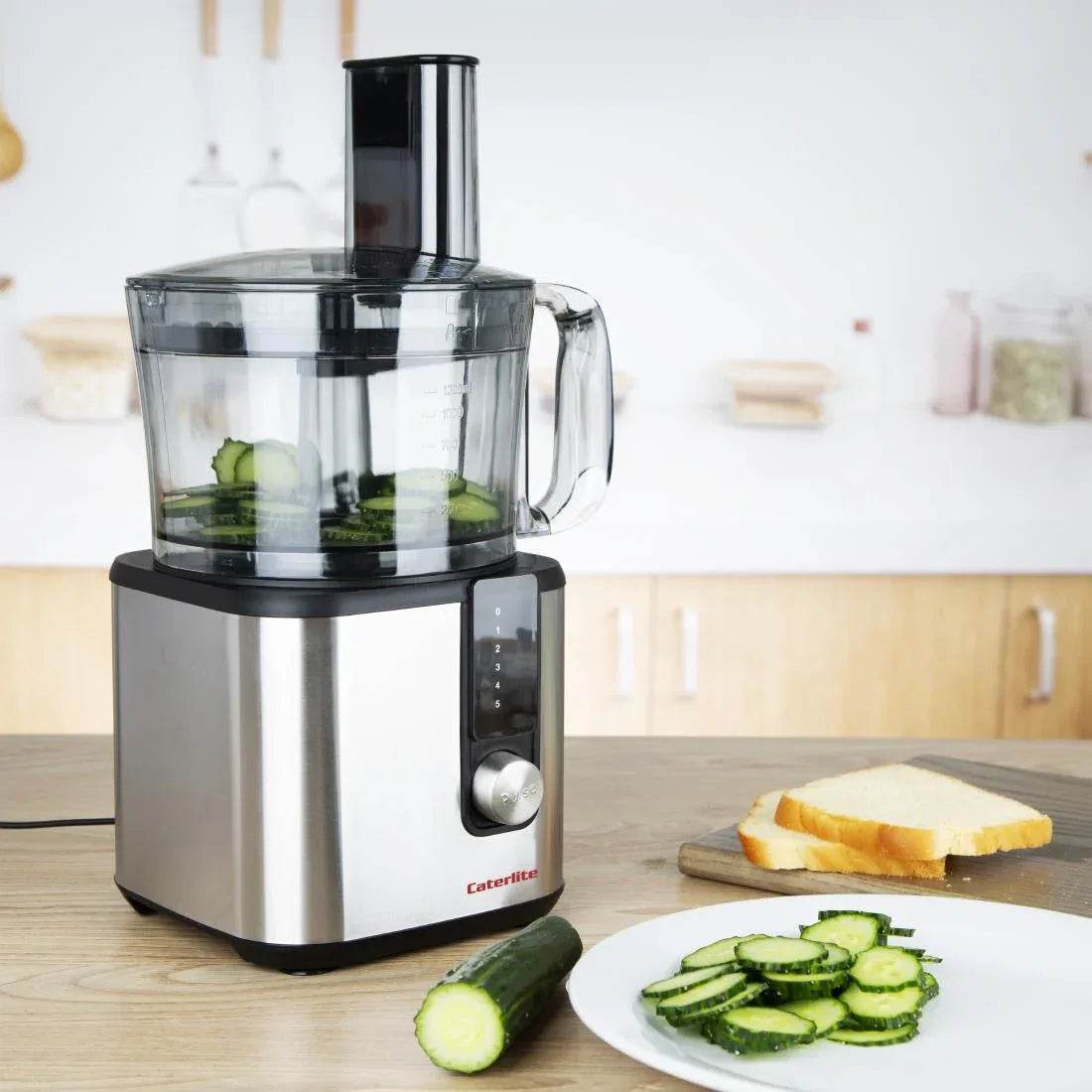 CJ107 Caterlite Food Processor 750W. Capacity: 2Ltr CJ107 - JD Catering Equipment Solutions Ltd