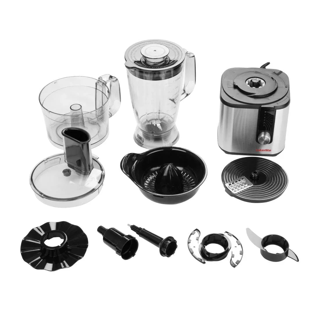 CJ107 Caterlite Food Processor 750W. Capacity: 2Ltr CJ107 - JD Catering Equipment Solutions Ltd