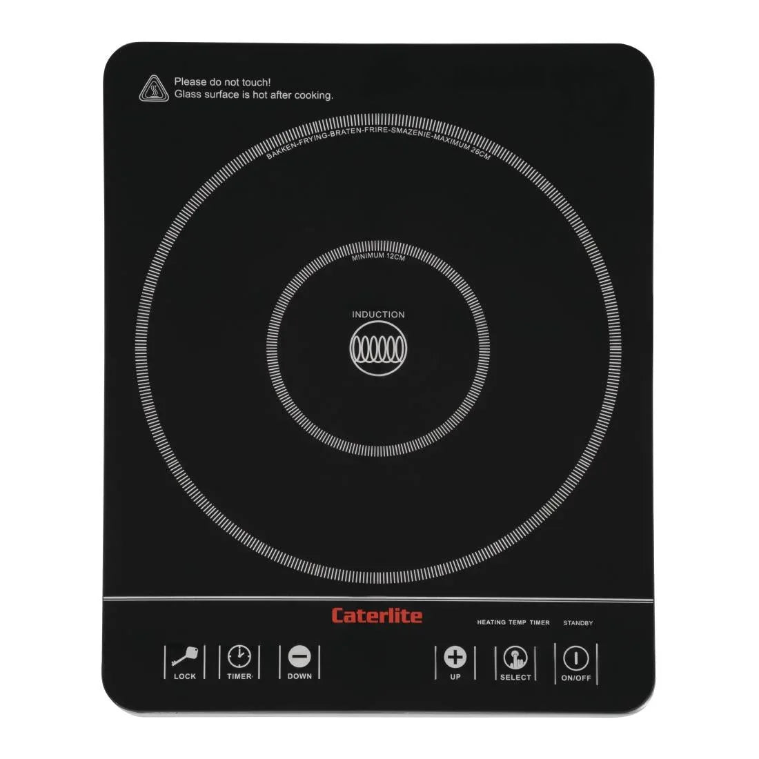 CM352 Caterlite Induction Hob 2000W - JD Catering Equipment Solutions Ltd