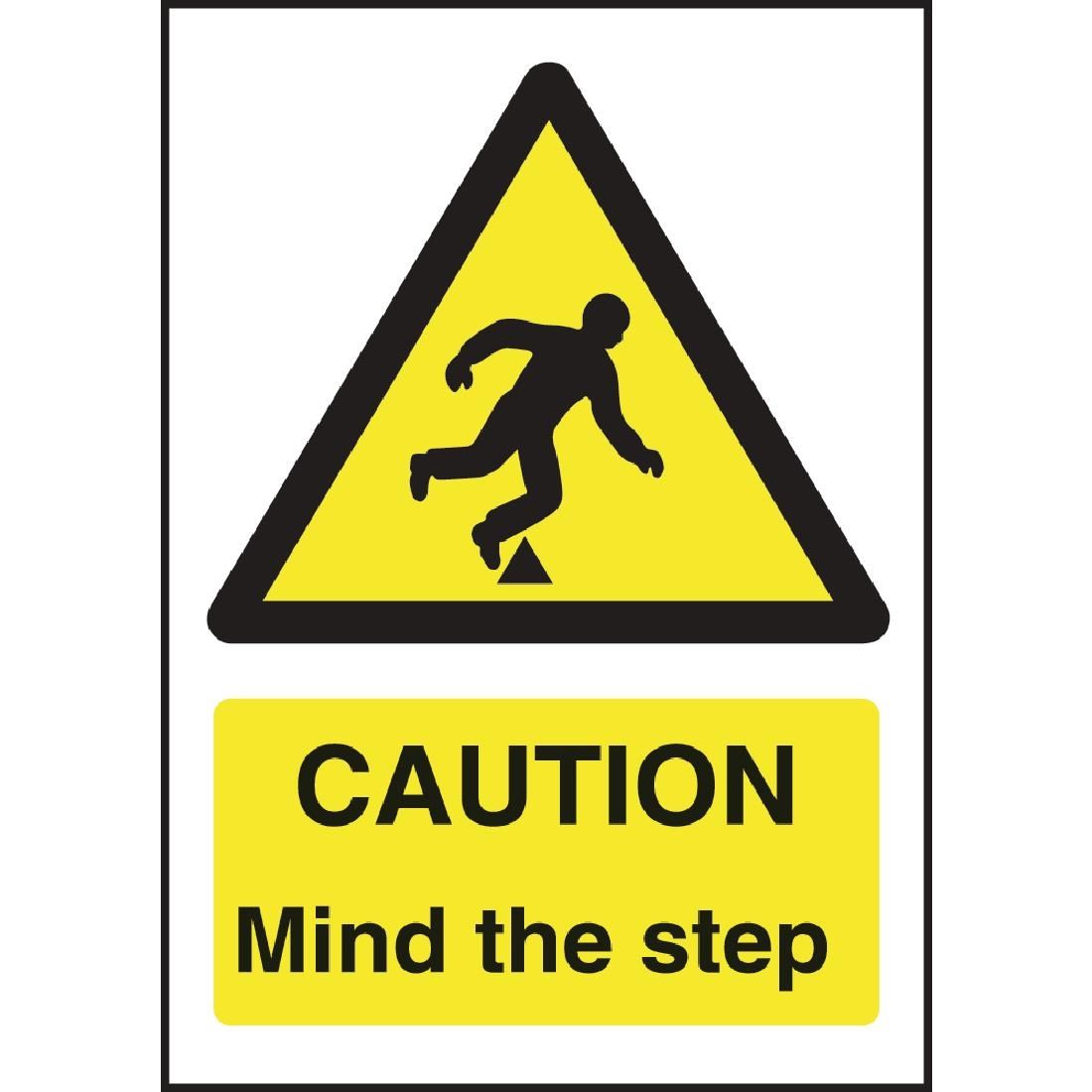 Caution Mind The Step Sign JD Catering Equipment Solutions Ltd