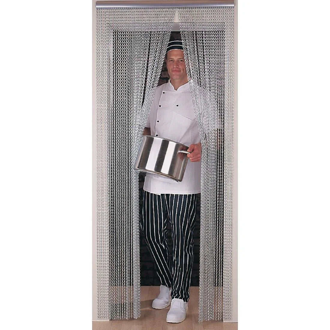F129 EazyZap Chain Door Fly Screen - JD Catering Equipment Solutions Ltd